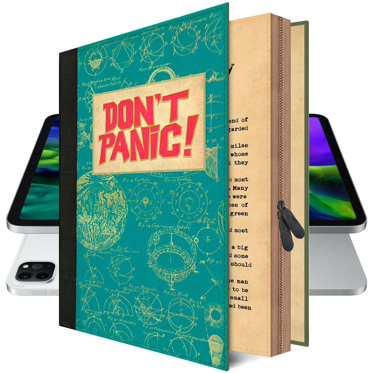 2024 iPad Pro 11 inch Case M4 Don't Panic Case Galaxy CASELIBRARY