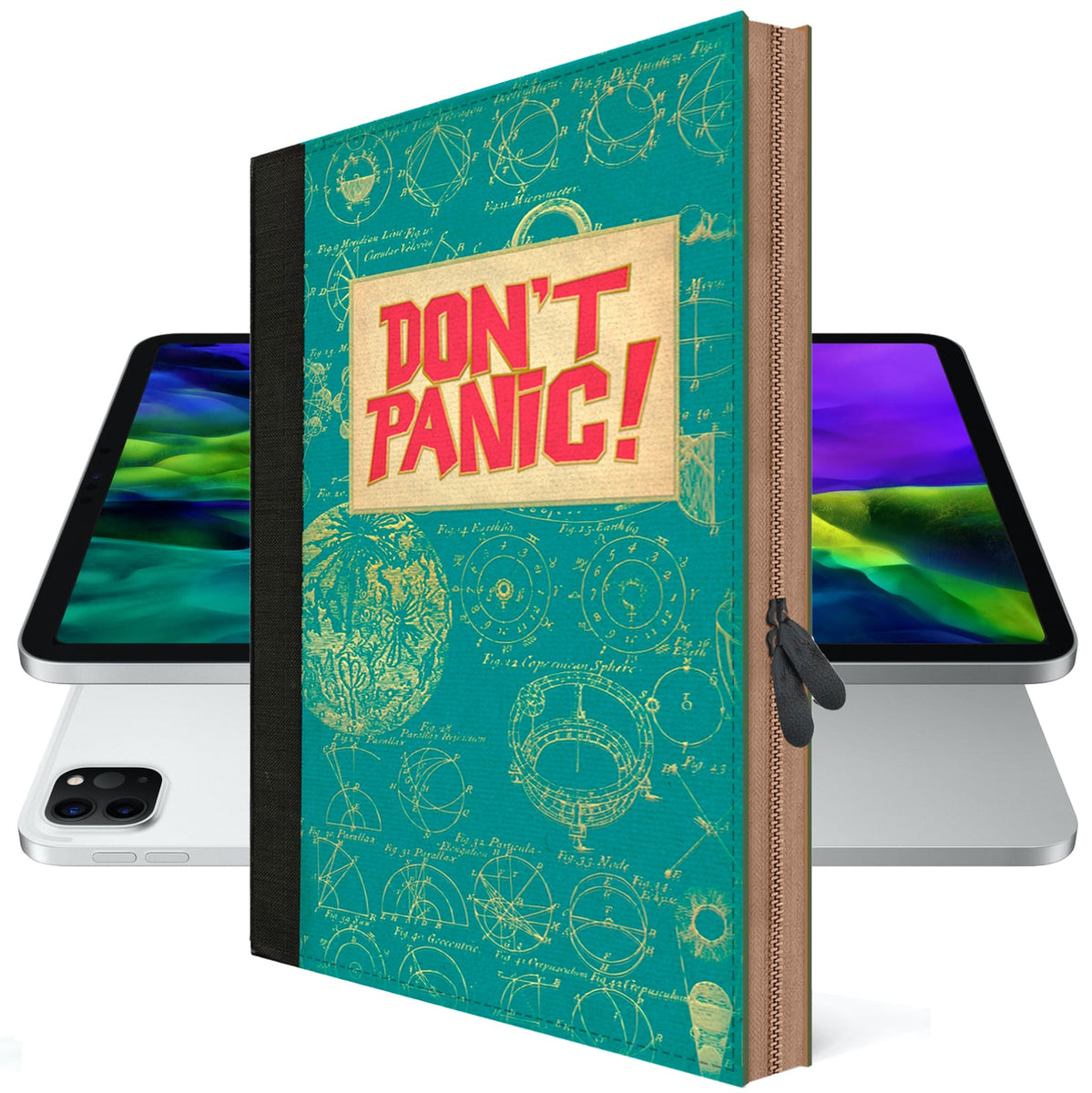 2024 iPad Pro 11 inch Case M4 Don't Panic Case Galaxy CASELIBRARY