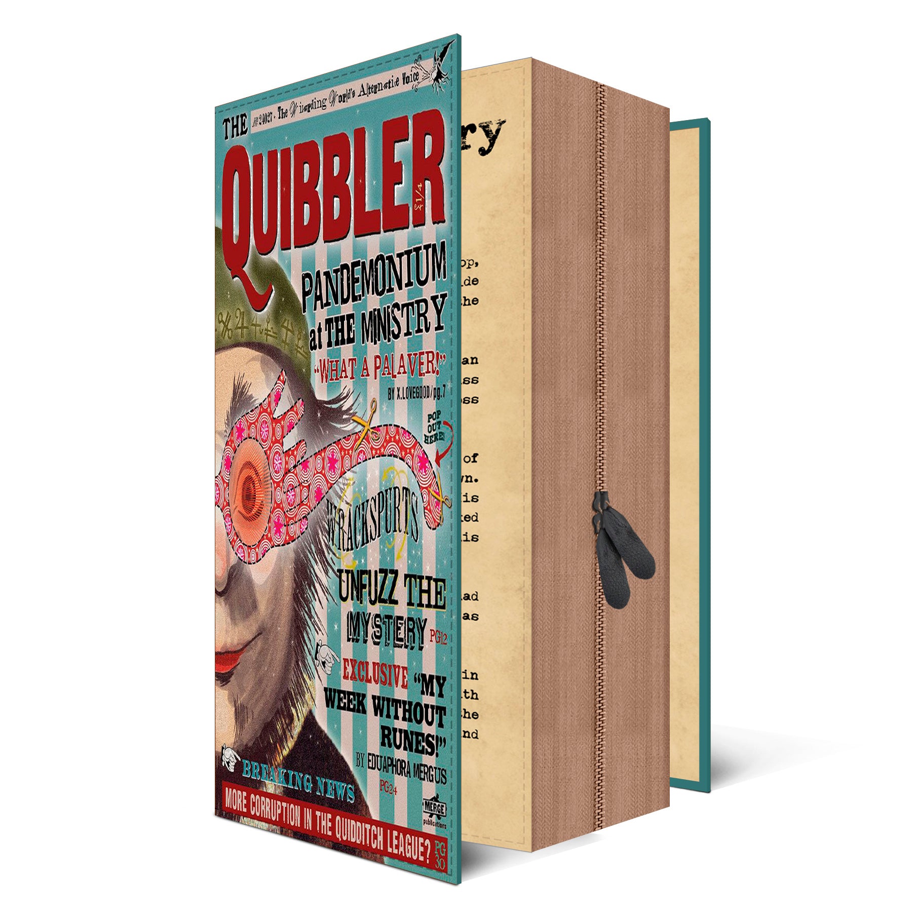 QUIBBLER LUNA LOVEGOOD Nintendo Switch Oled Case CASELIBRARY quibbler-luna-lovegood-nintendo-switch-oled-case-caselibrary