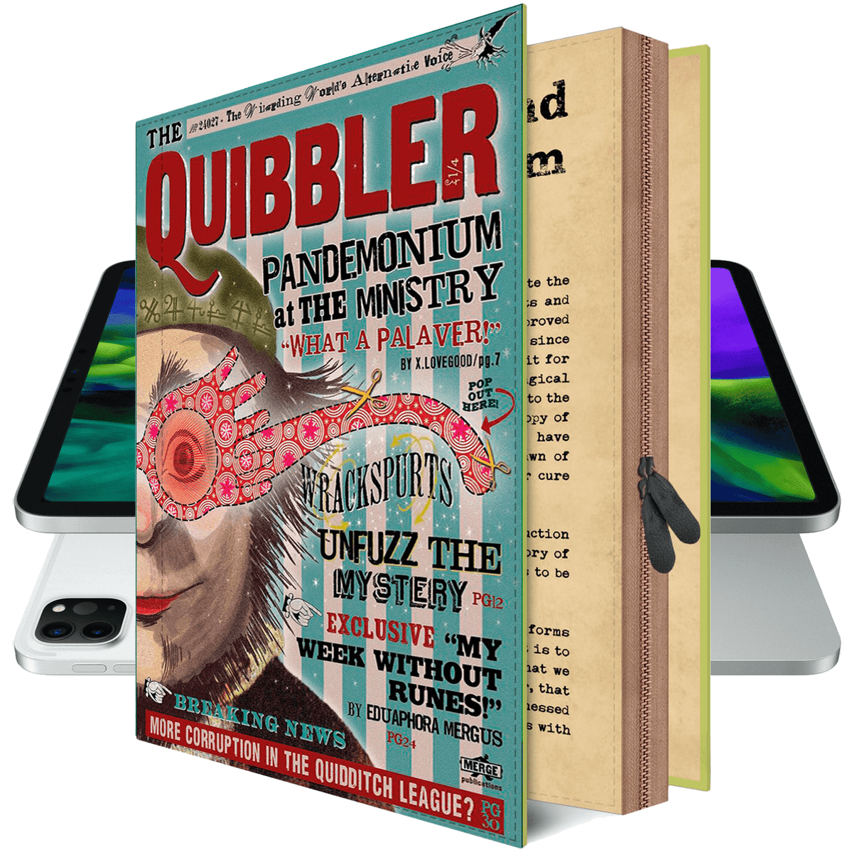 LUNA LOVEGOOD QUIBBLER Galaxy TAB S8 Case – CASELIBRARY