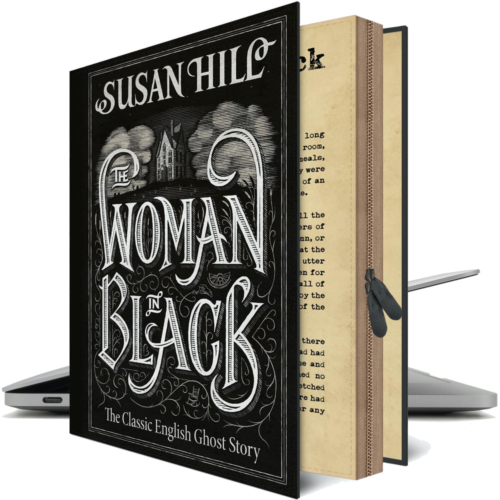 WOMAN IN BLACK Laptop Case | 11.5
