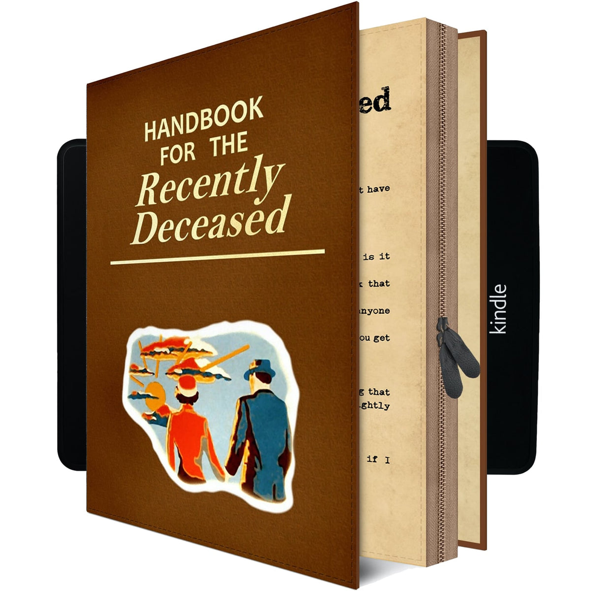 HANDBOOK FOR THE RECENTLY DECEASED Kindle Case CASELIBRARY