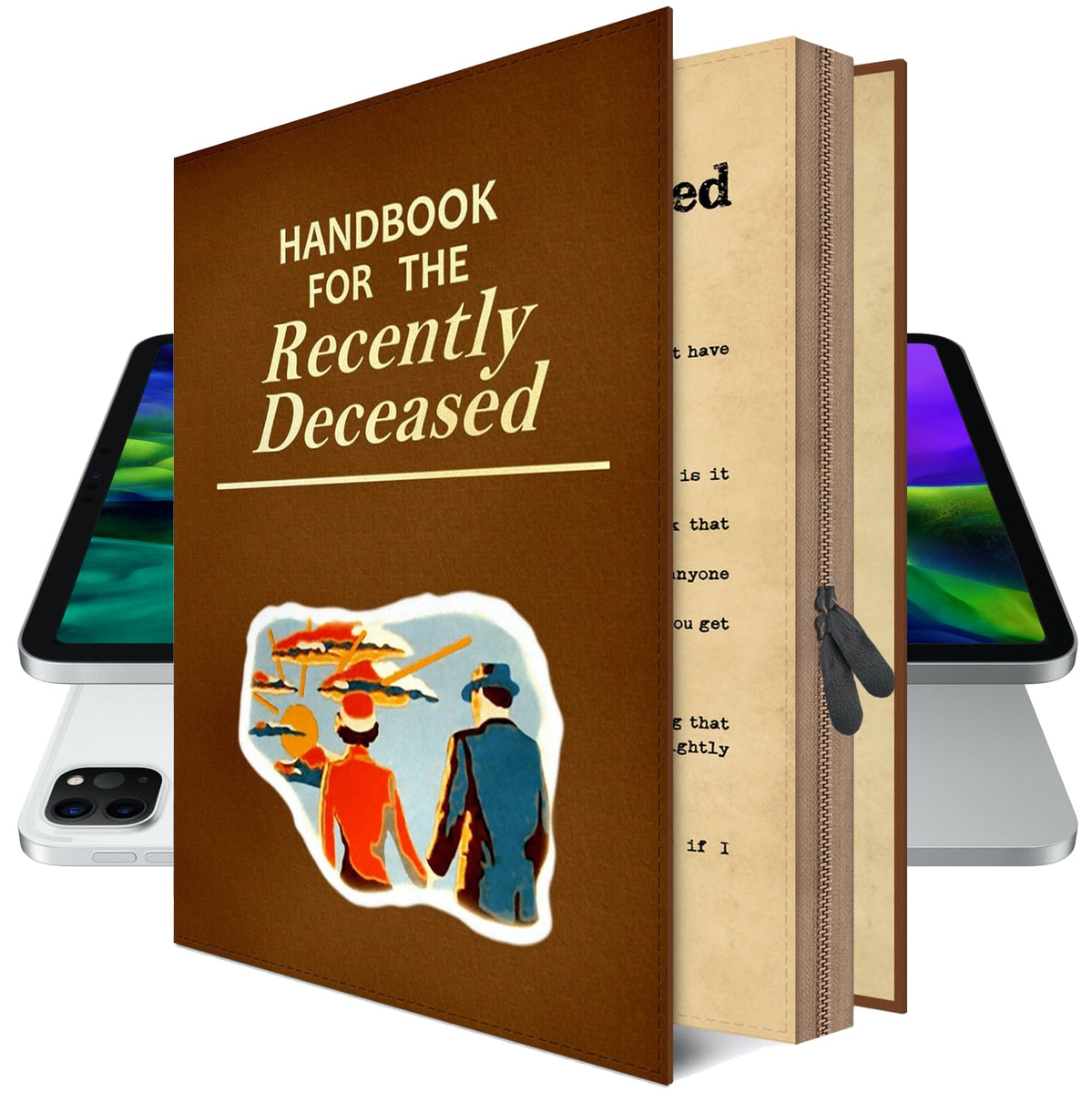 HANDBOOK FOR THE RECENTLY DECEASED iPad Case CASELIBRARY