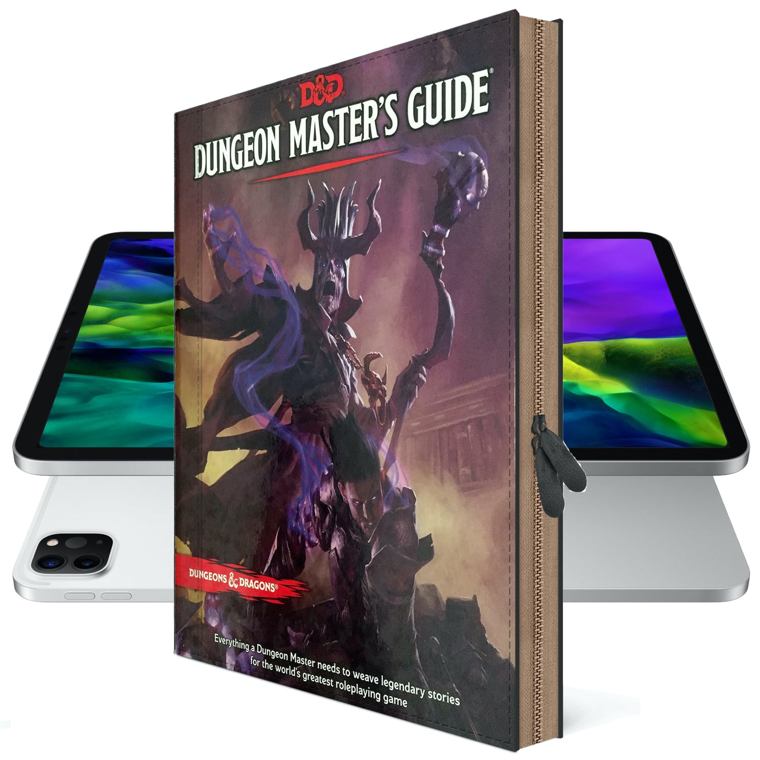 Case Library Dungeon Master's Guide Book iPad Case