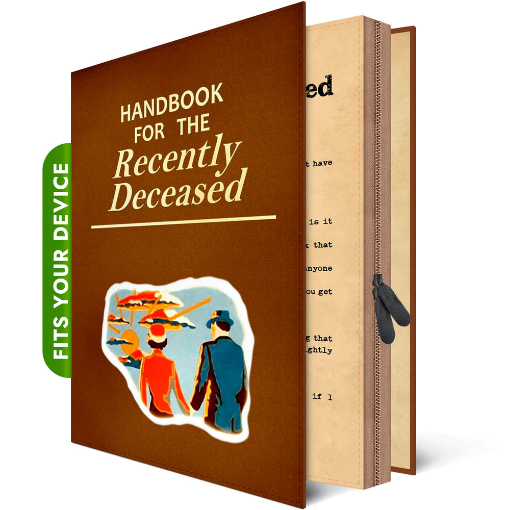 17 inch Laptop Cover HANDBOOK FOR RECENTLY DECEASED