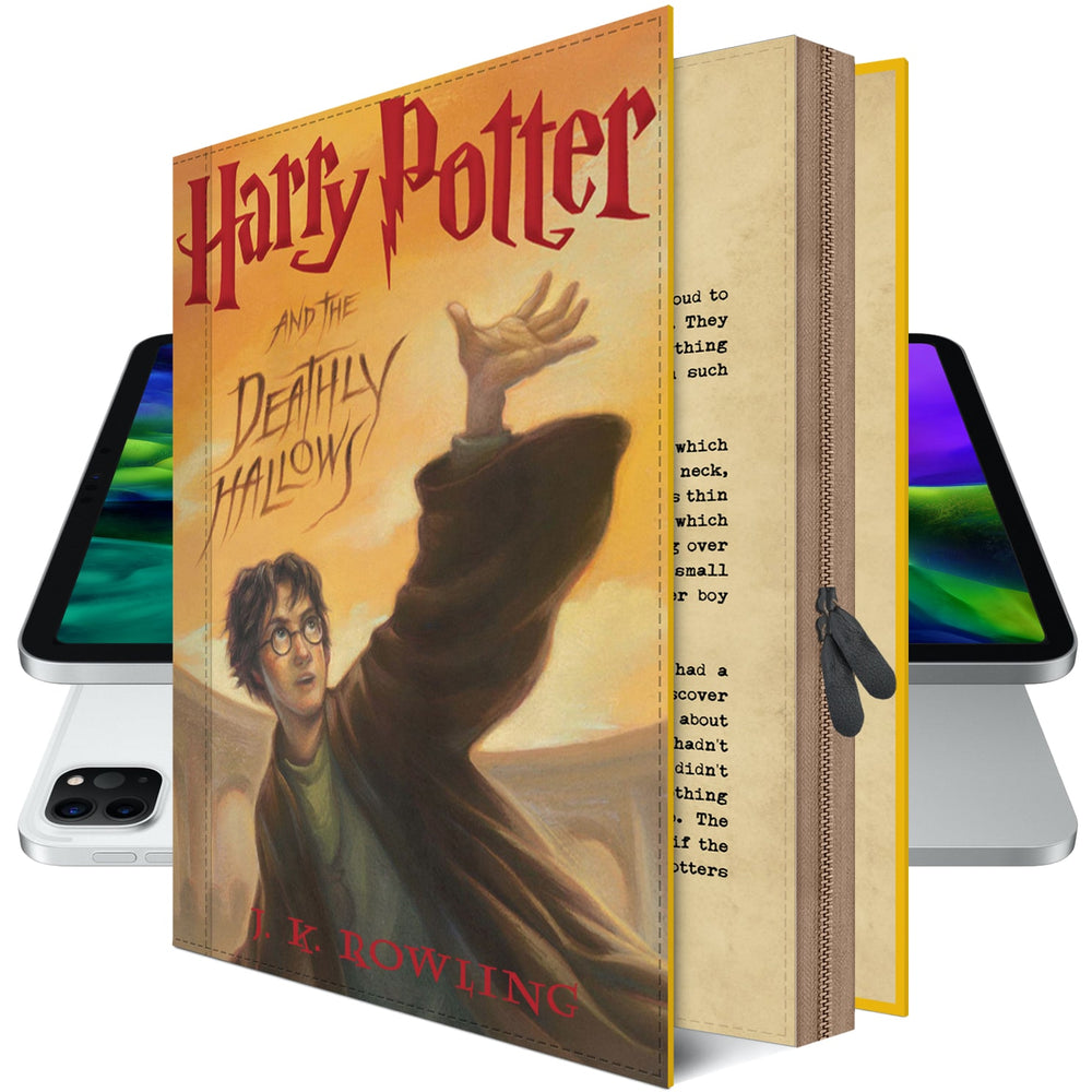 
                      
                        13 inch iPad Pro M4 Case Harry Potter Book iPad Case Deathly Hallows
                      
                    