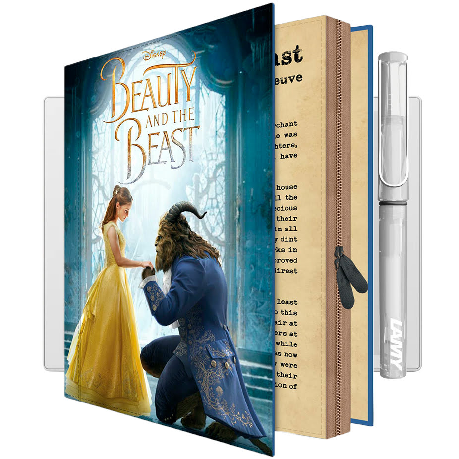 Die Schöne und das Biest Supernote A5 X2 Manta Case