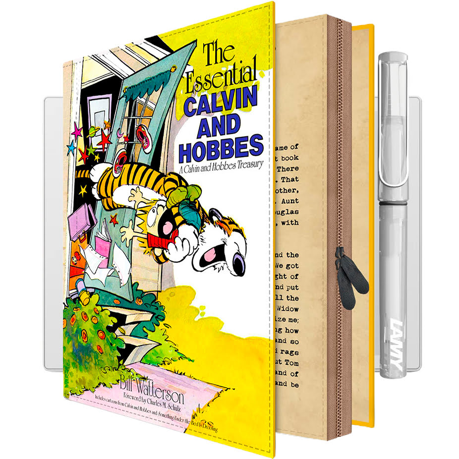 CALVIN AND HOBBES Supernote A5 X2 Manta Hülle