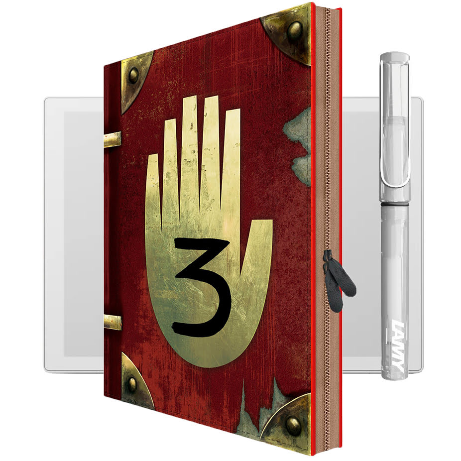 GRAVITY FALLS Supernote A5 X2 Manta Hülle