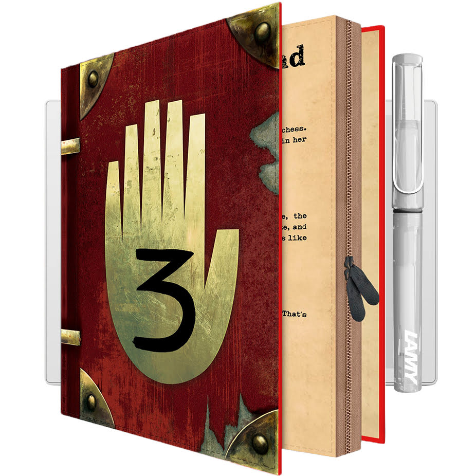GRAVITY FALLS Supernote A5 X2 Manta Hülle
