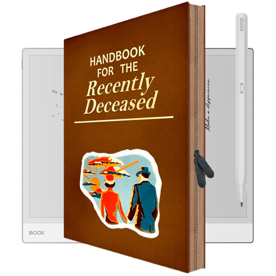 HANDBUCH FÜR KÜRZLICH VERSTORBENE Onyx Boox Tab Ultra C Pro Hülle