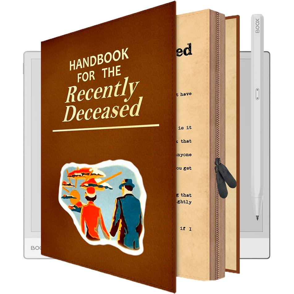 HANDBUCH FÜR KÜRZLICH VERSTORBENE Onyx Boox Hulle
