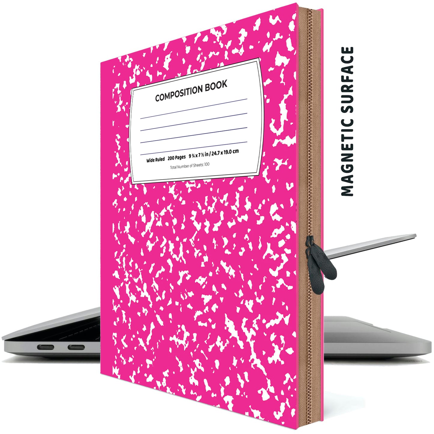 PINK COMPOSITION BOOK Hülle (passt auf jedes Gerät)