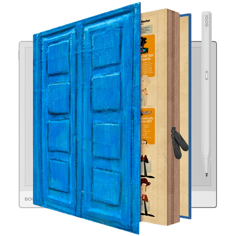 RIVER SONG'S TARDIS JOURNAL DOCTOR WHO Onyx Boox Note Air 4 C Case