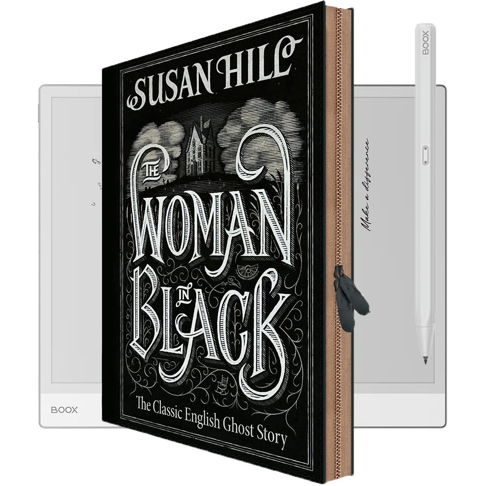 DIE FRAU IN SCHWARZ Onyx Boox Go 10,3-Zoll-Hülle