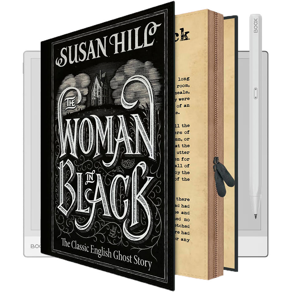 DIE FRAU IN SCHWARZ Onyx Boox Go 10,3-Zoll-Hülle