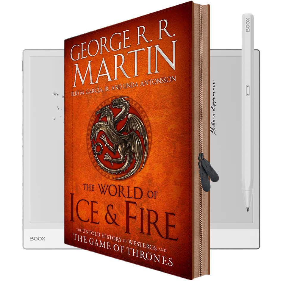 DIE WELT AUS EIS UND FEUER Onyx Boox Tab Mini C Hülle