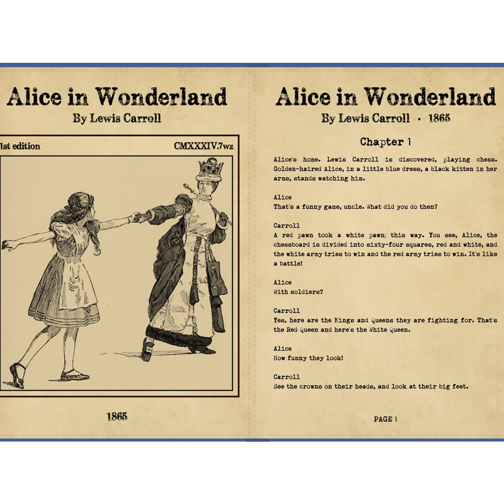 
                      
                        ALICE IN WONDERLAND Supernote Case
                      
                    