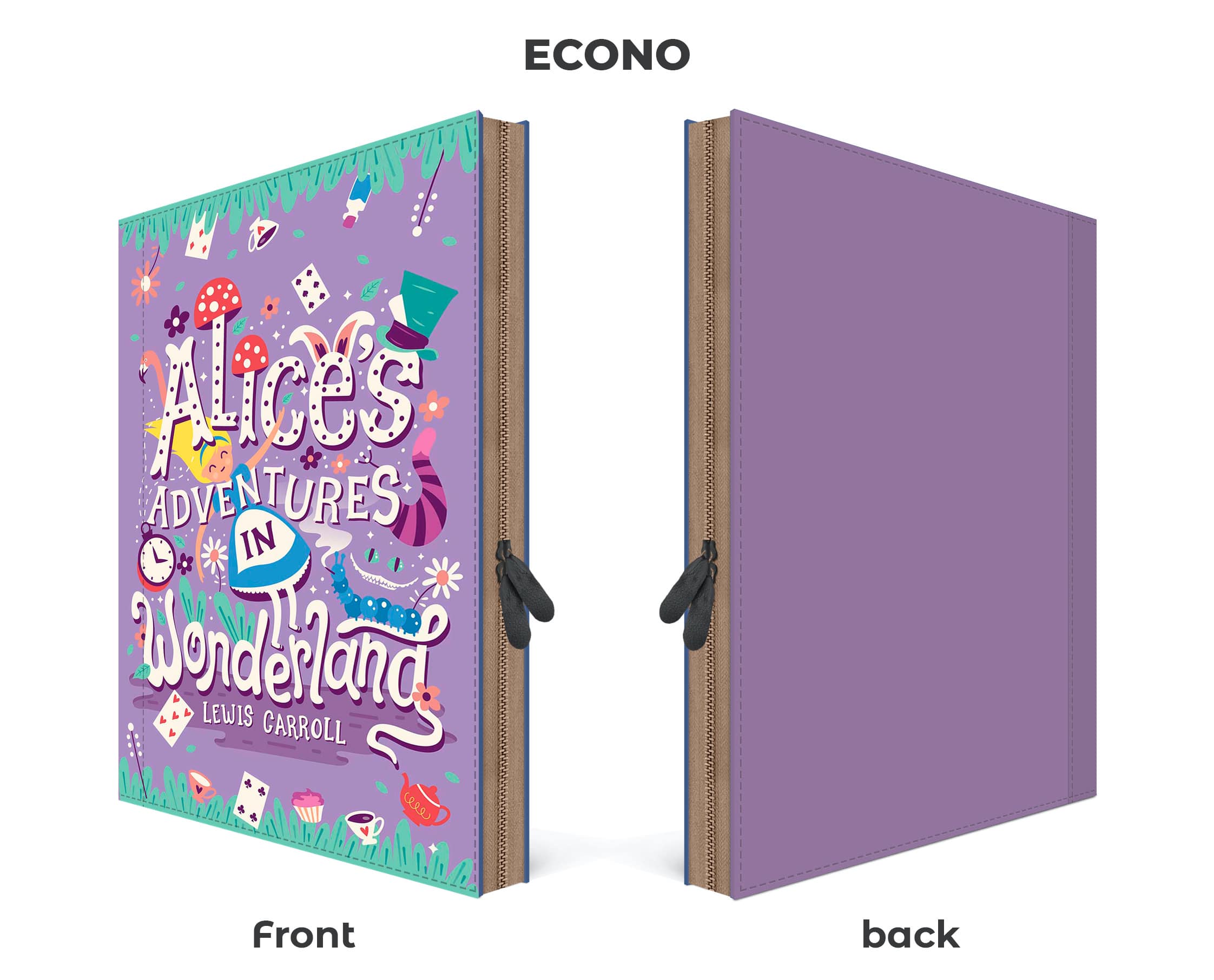 17 inch Book Laptop Case ALICE IN WONDERLAND – CASELIBRARY