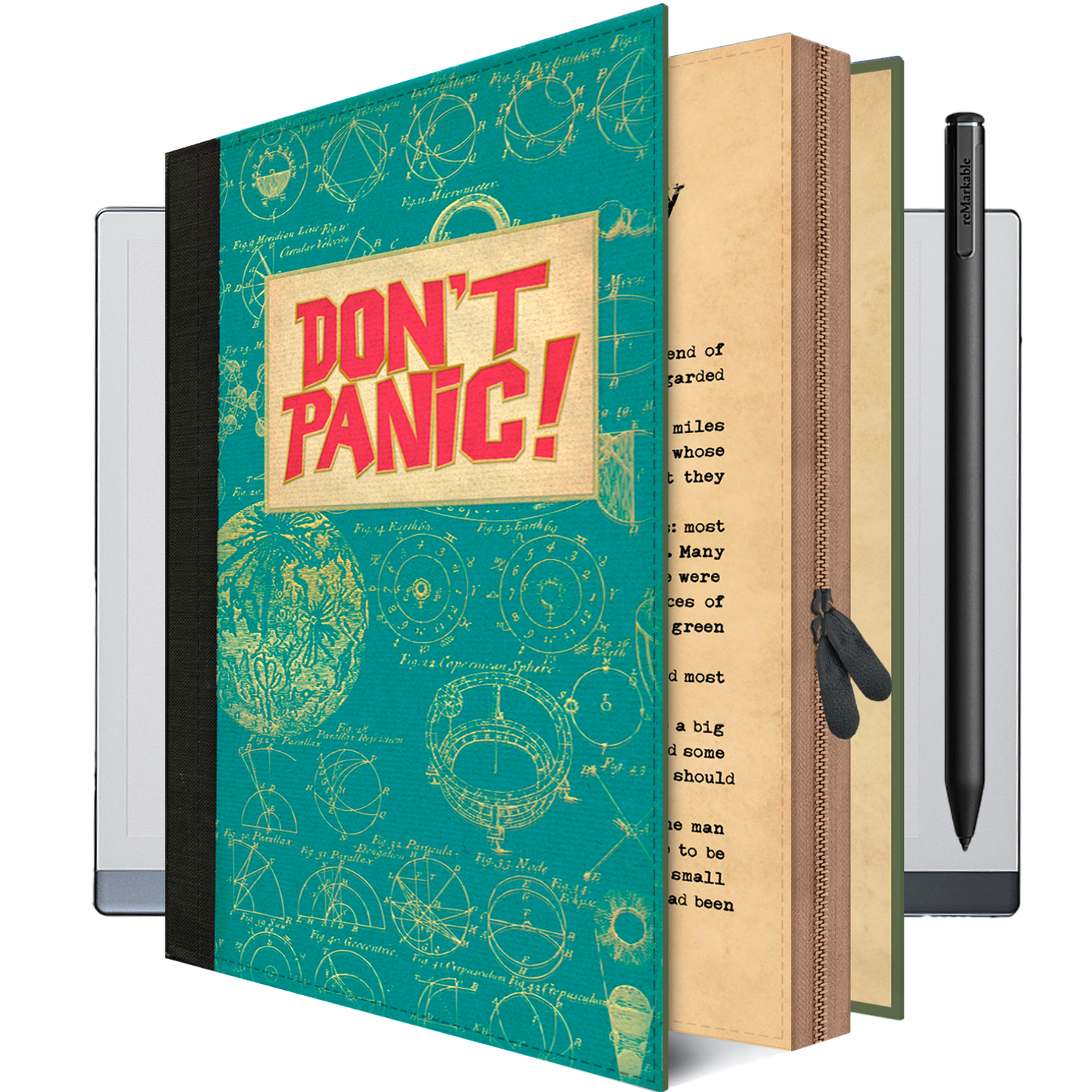 DON'T PANIC Supernote A5 X2 Manta Case