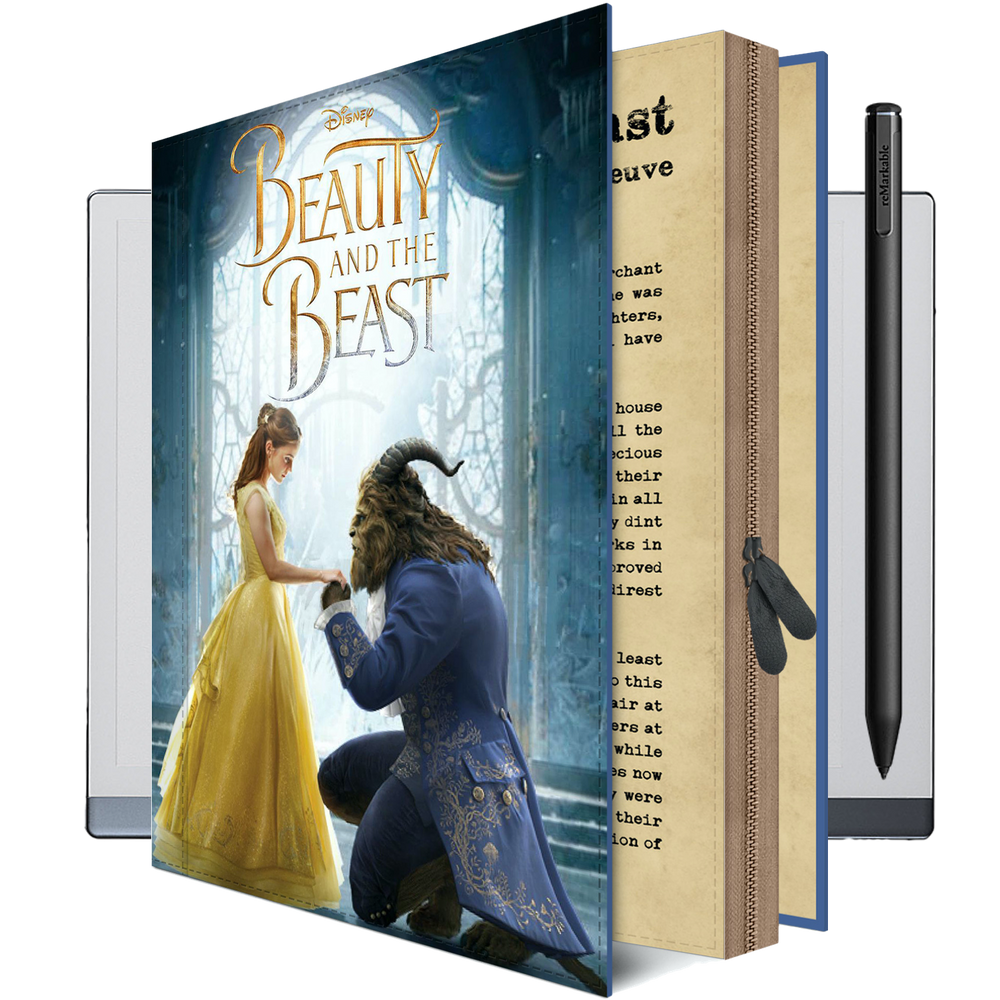Beauty and The Beast reMarkable 2 Folio Case