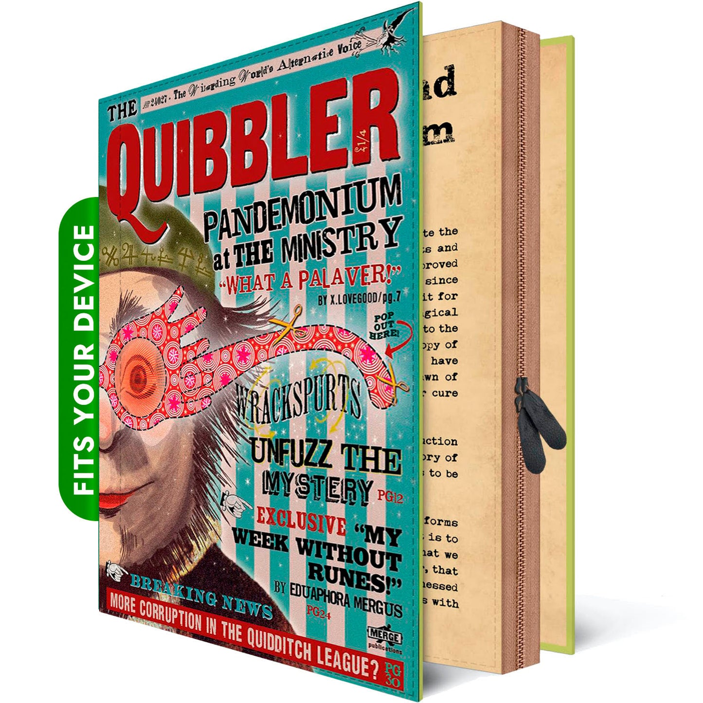 QUIBBLER LUNA LOVEGOOD Case (fits any device)