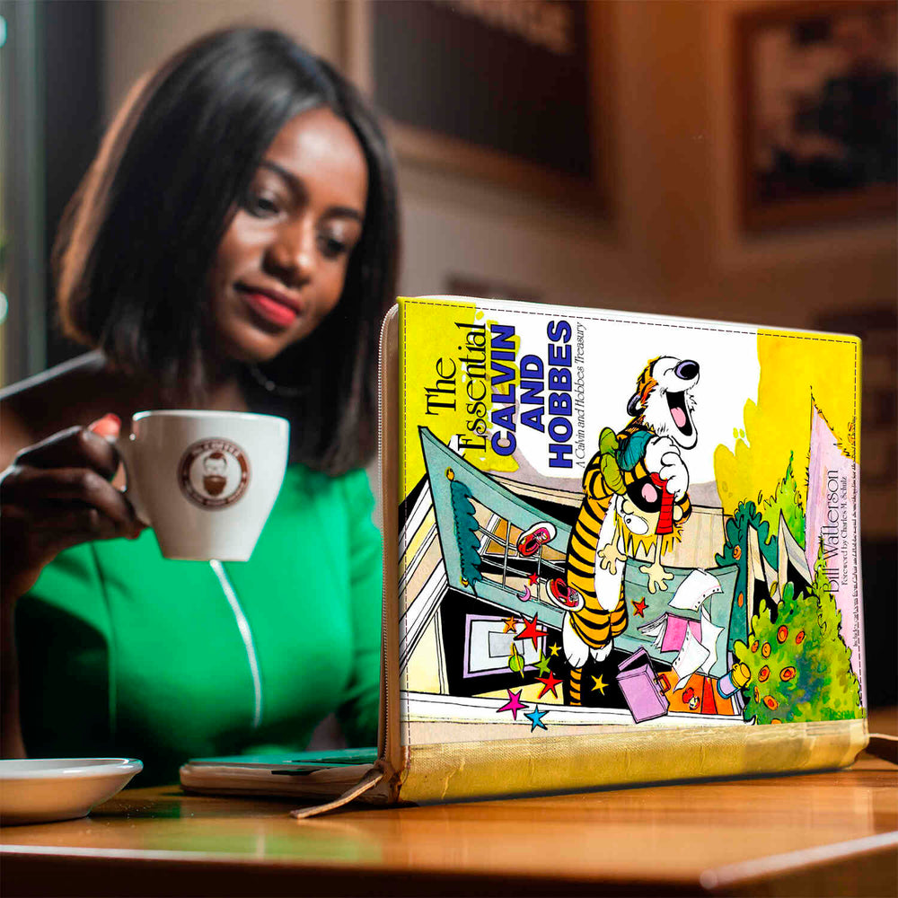 
                      
                        Calvin und Hobbes iPad Hülle
                      
                    