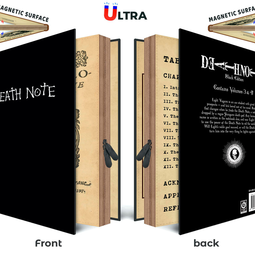 
                      
                        DEATH NOTE Book Macbook Case
                      
                    