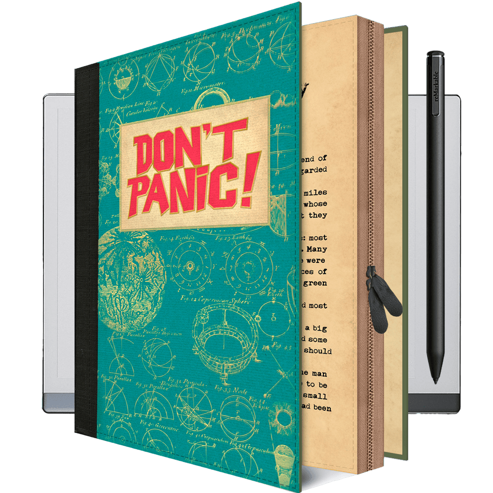 
                      
                        DON'T PANIC Supernote A5 X2 Manta Case
                      
                    