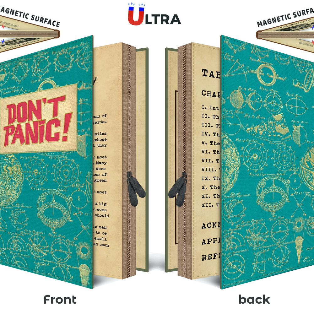 
                      
                        DON'T PANIC Hitchhiker's Guide to the Galaxy Book Pro 360 Case
                      
                    