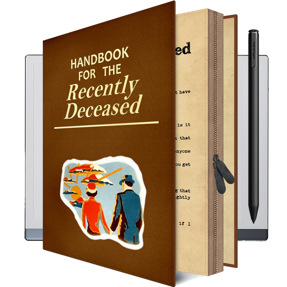 HANDBOOK FOR THE RECENTLY DECEASED Onyx Boox Case