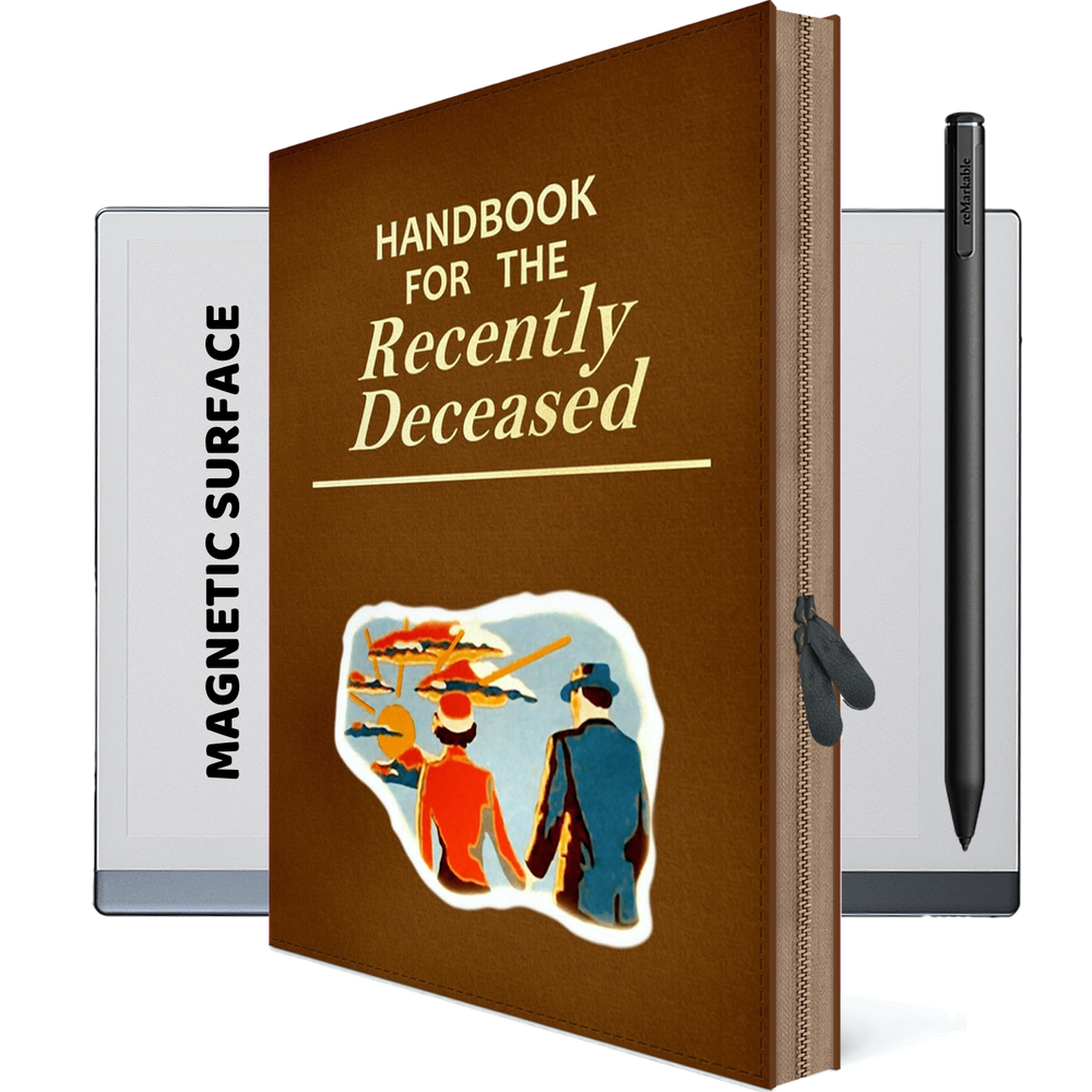 
                  
                    HANDBOOK FOR THE RECENTLY DECEASED Onyx Boox Case
                  
                