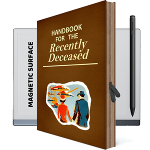 
                  
                    HANDBOOK FOR THE RECENTLY DECEASED Onyx Boox Case
                  
                