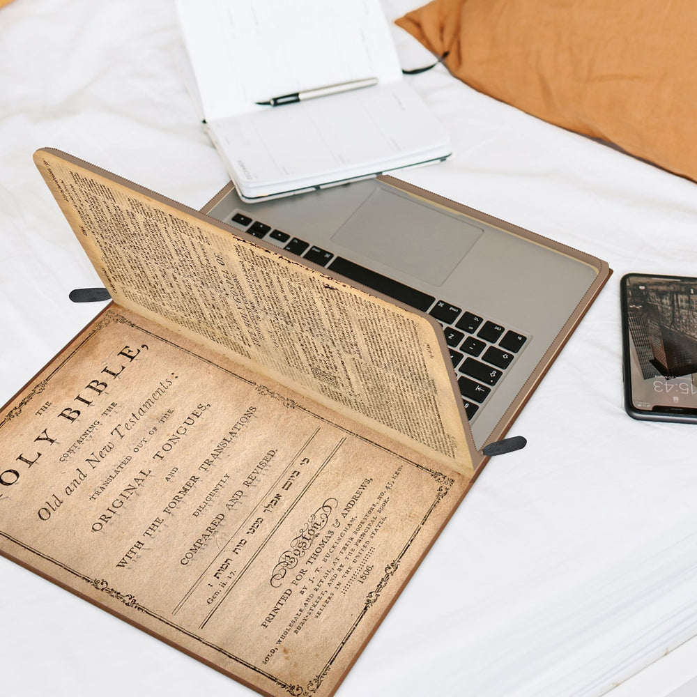 
                      
                        HOLY BIBLE Macbook Case
                      
                    