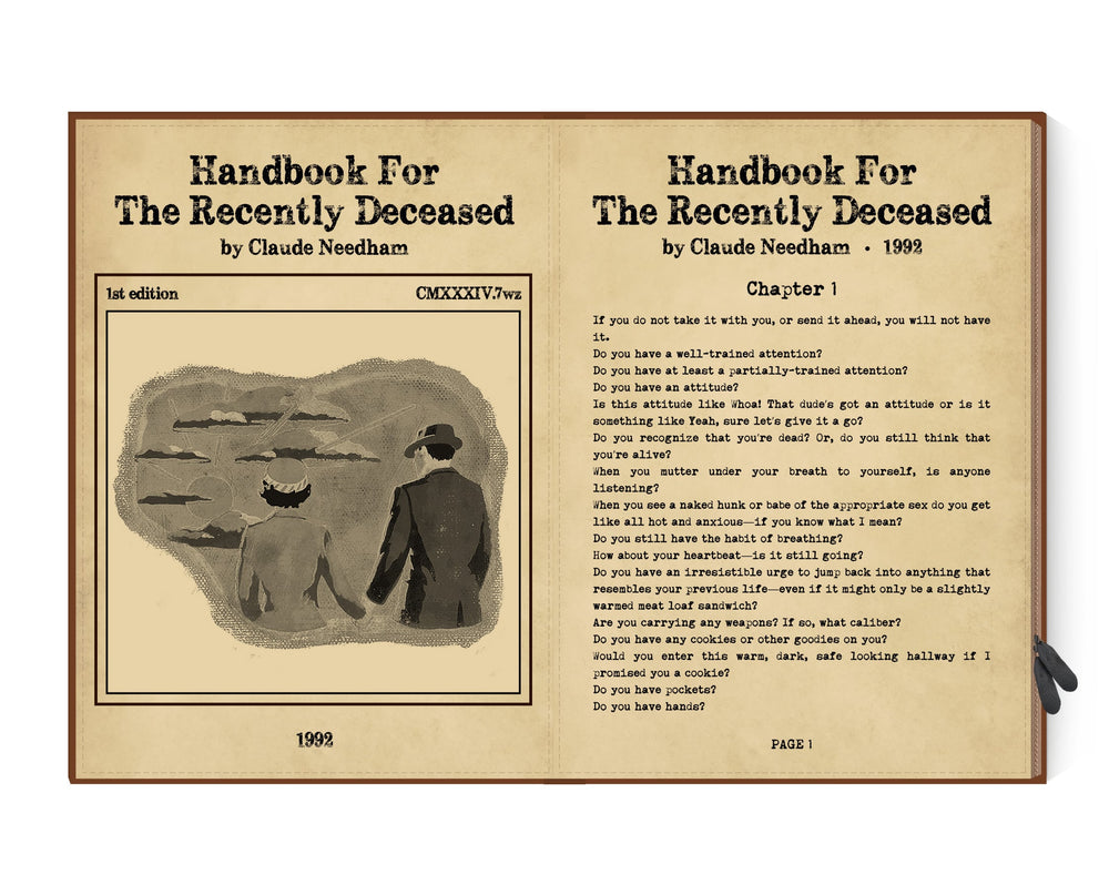 
                  
                    11" iPad Air M2 Case Handbook for The Recently Deceased Beetlejuice
                  
                