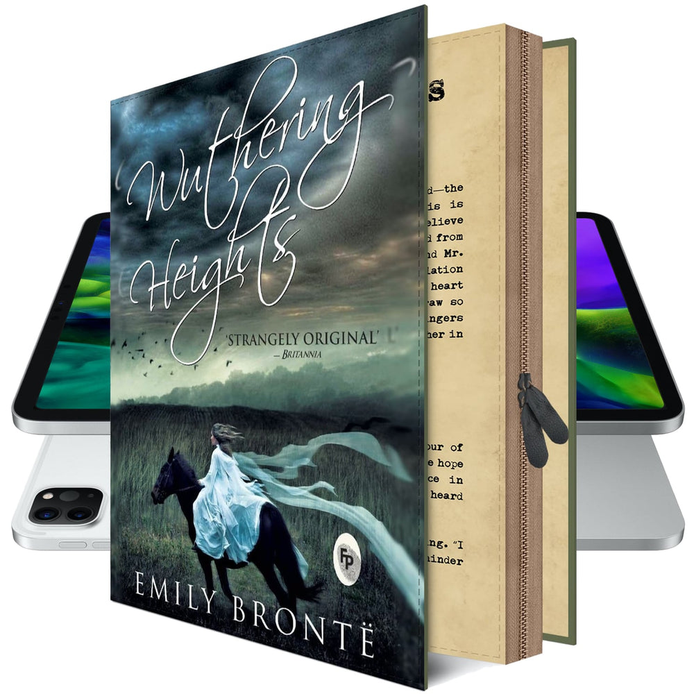 
                      
                        2024 M2 iPad Air 11 inch Case Wuthering Heights Book iPad Case
                      
                    