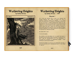 
                  
                    2024 M4 iPad Pro 11 inch Case Wuthering Heights Book iPad Case
                  
                