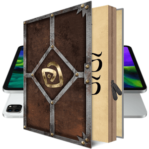 
                  
                    2024 M4 iPad Pro 13 inch Case Book iPad Case Atlantis Journal
                  
                