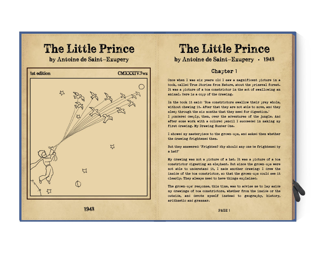 
                  
                    2024 M4 iPad Pro 13 inch Case Book iPad Case The Little Prince
                  
                
