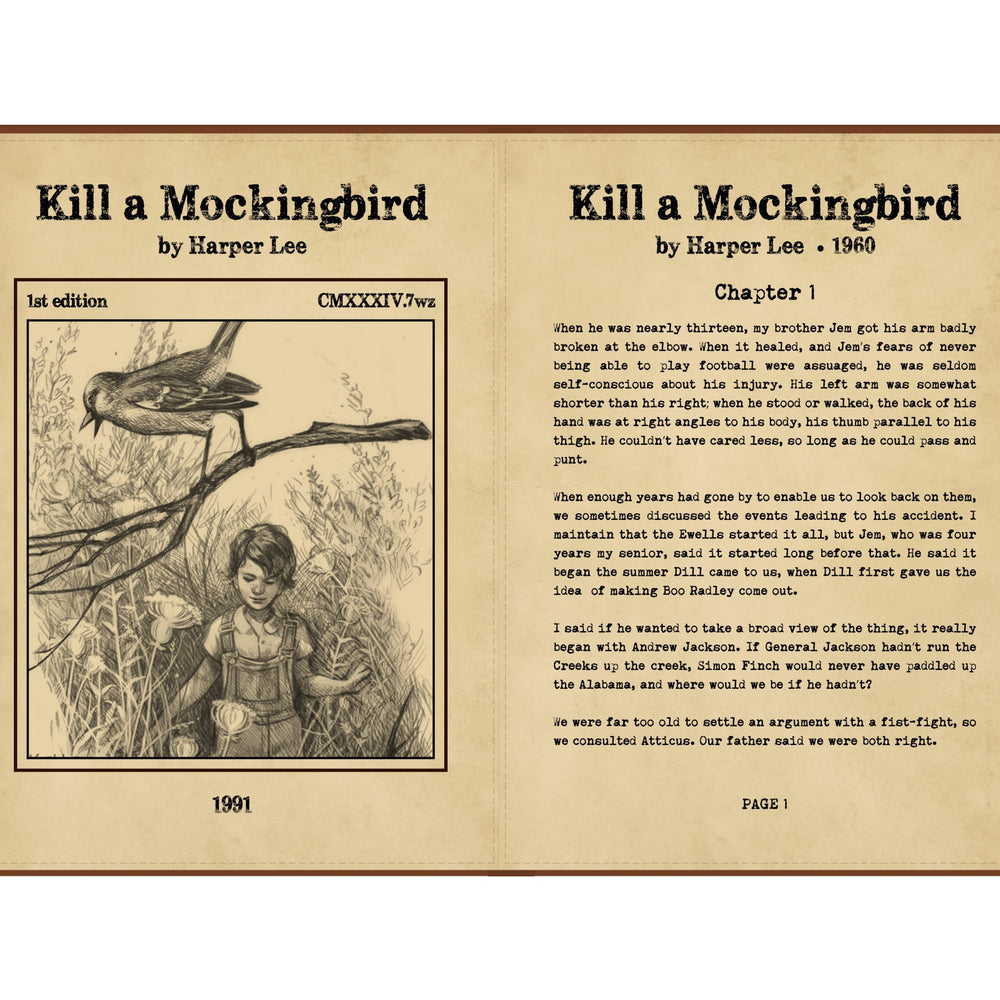 
                      
                        Kill A Mockingbird Kindle Oasis Case
                      
                    