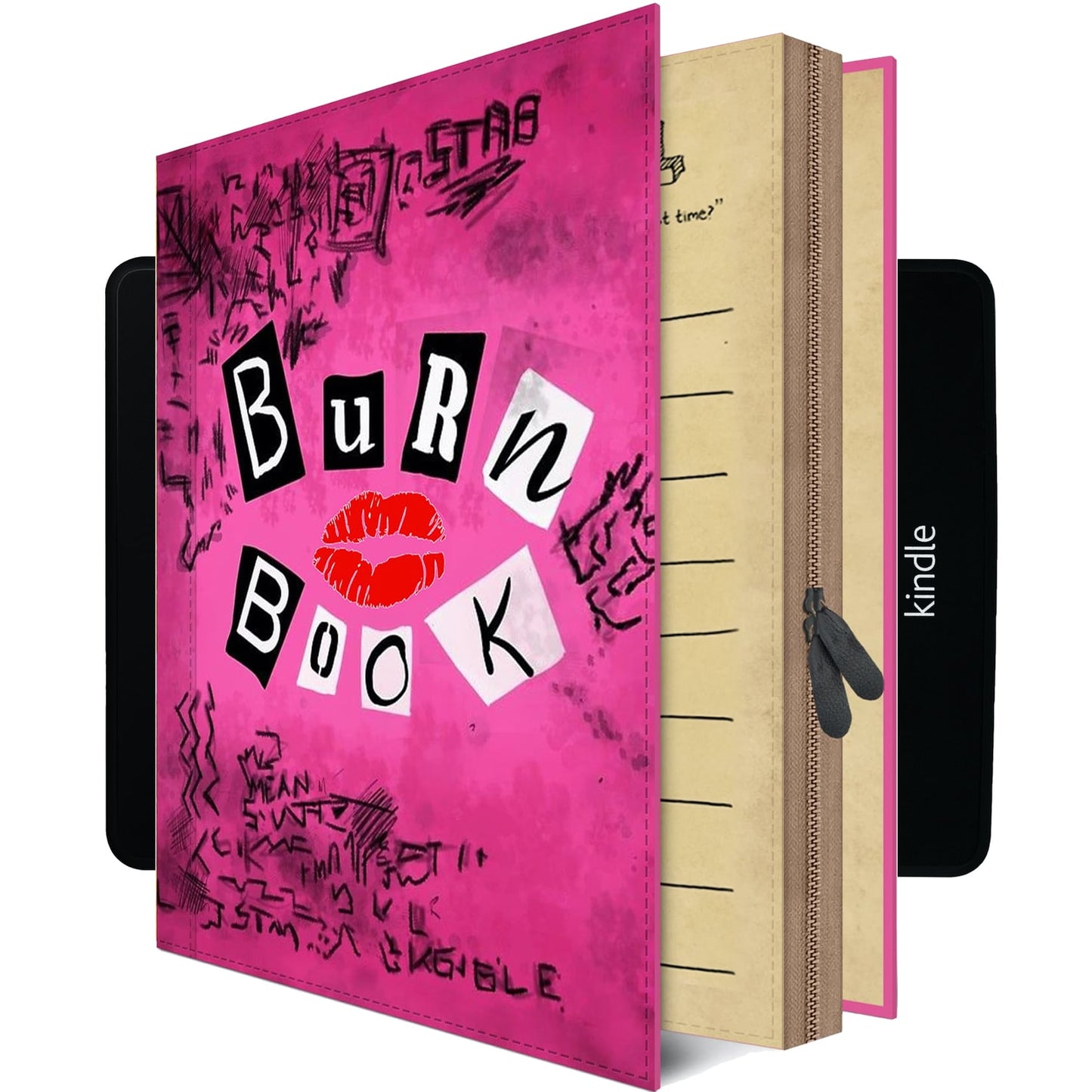 Kindle Scribe 2 Case BURN BOOK