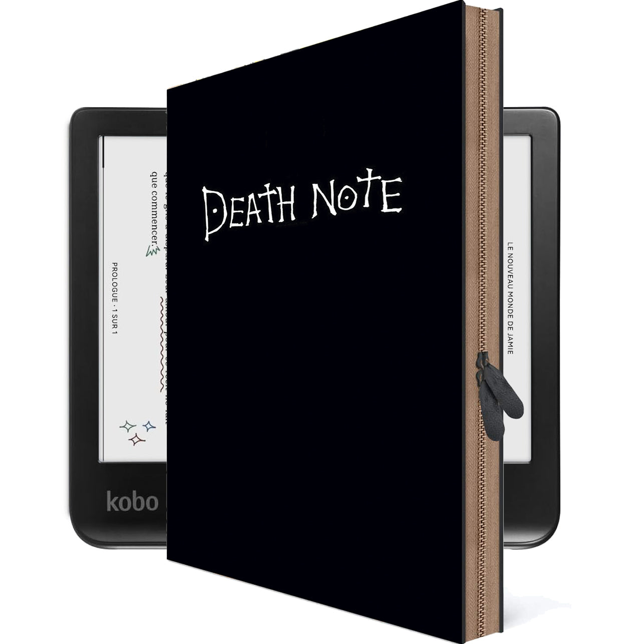 Kobo Libra Colour Case Pen Holder DEATH NOTE