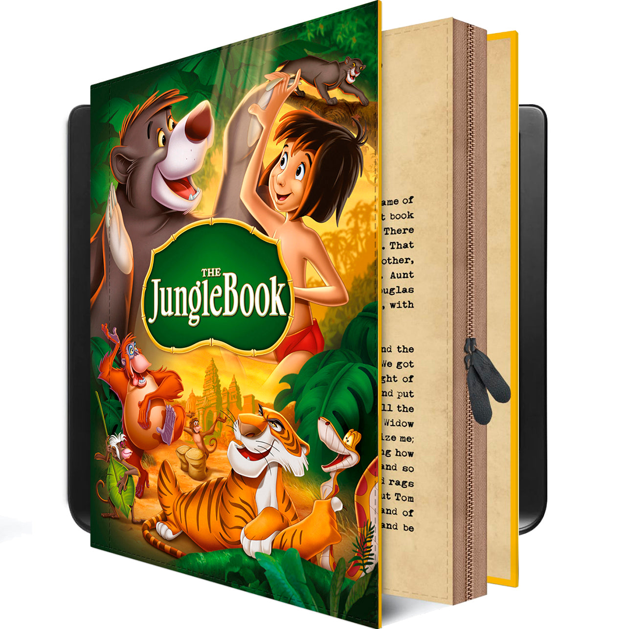 Kobo Libra Colour Case Pen Holder JUNGLE BOOK