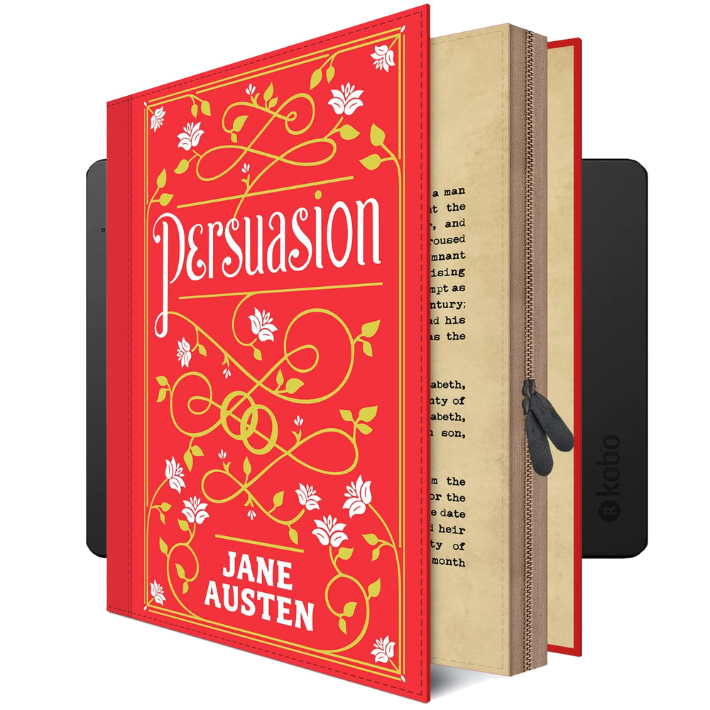 Kobo Libra Colour Case Persuasion Book Jane Austen