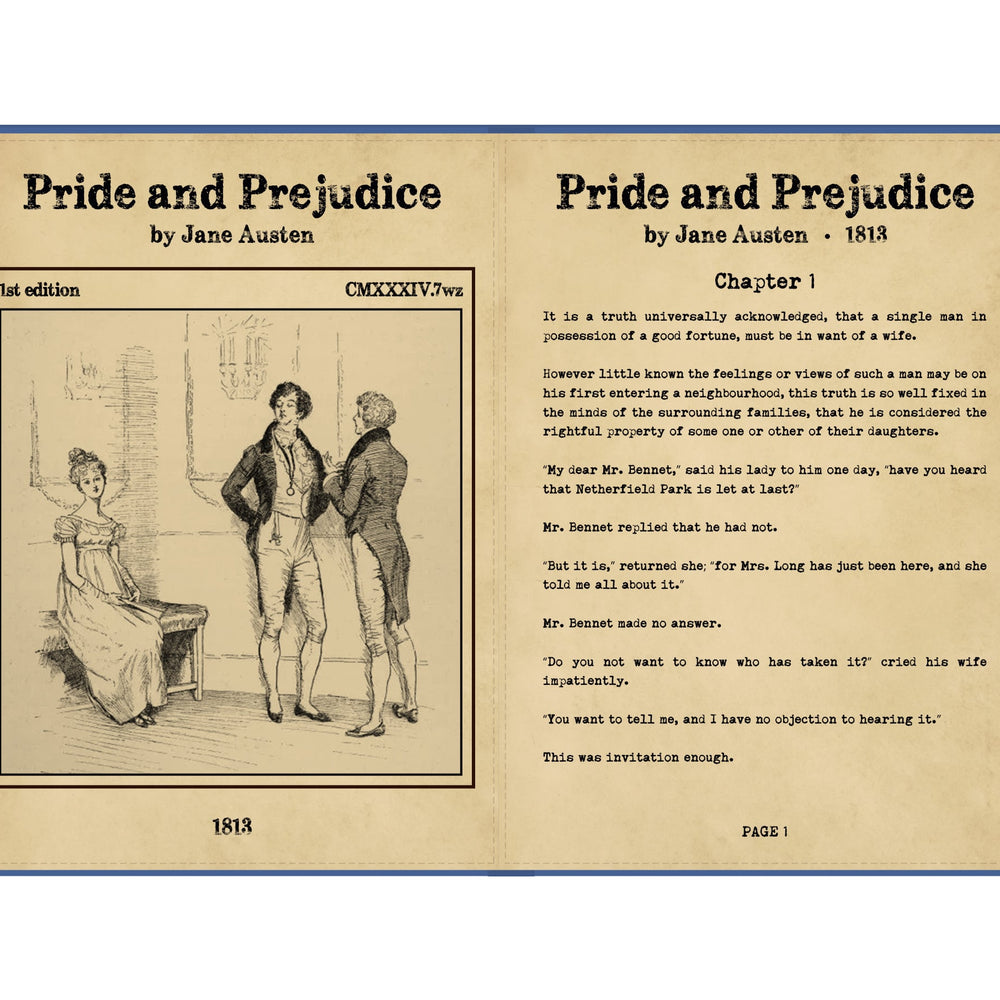 
                      
                        Kobo Libra Colour Case Pride And Prejudice Book Case
                      
                    