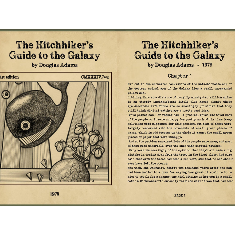 
                      
                        Kindle Colorsoft Case HITCHHICKER'S GUIDE TO THE GALAXY
                      
                    