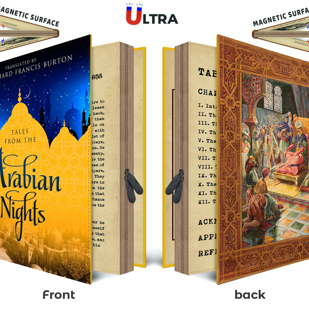 
                      
                        M3 16-inch Macbook Pro Case One Thousand And One Nights Book Case
                      
                    