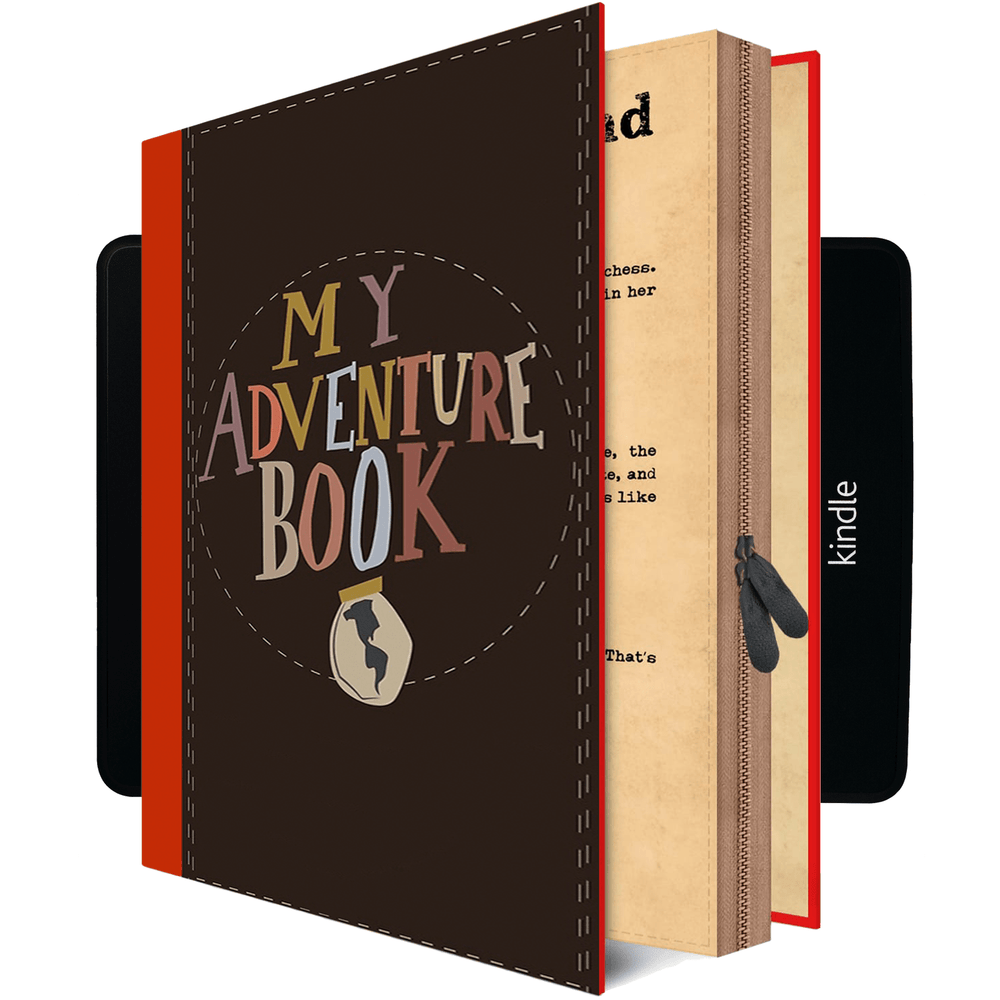 Adventure Book Kindle Scribe Case