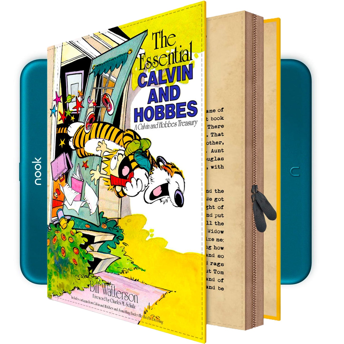 Nook GlowLight 4 4e Plus Case CALVIN AND HOBBES