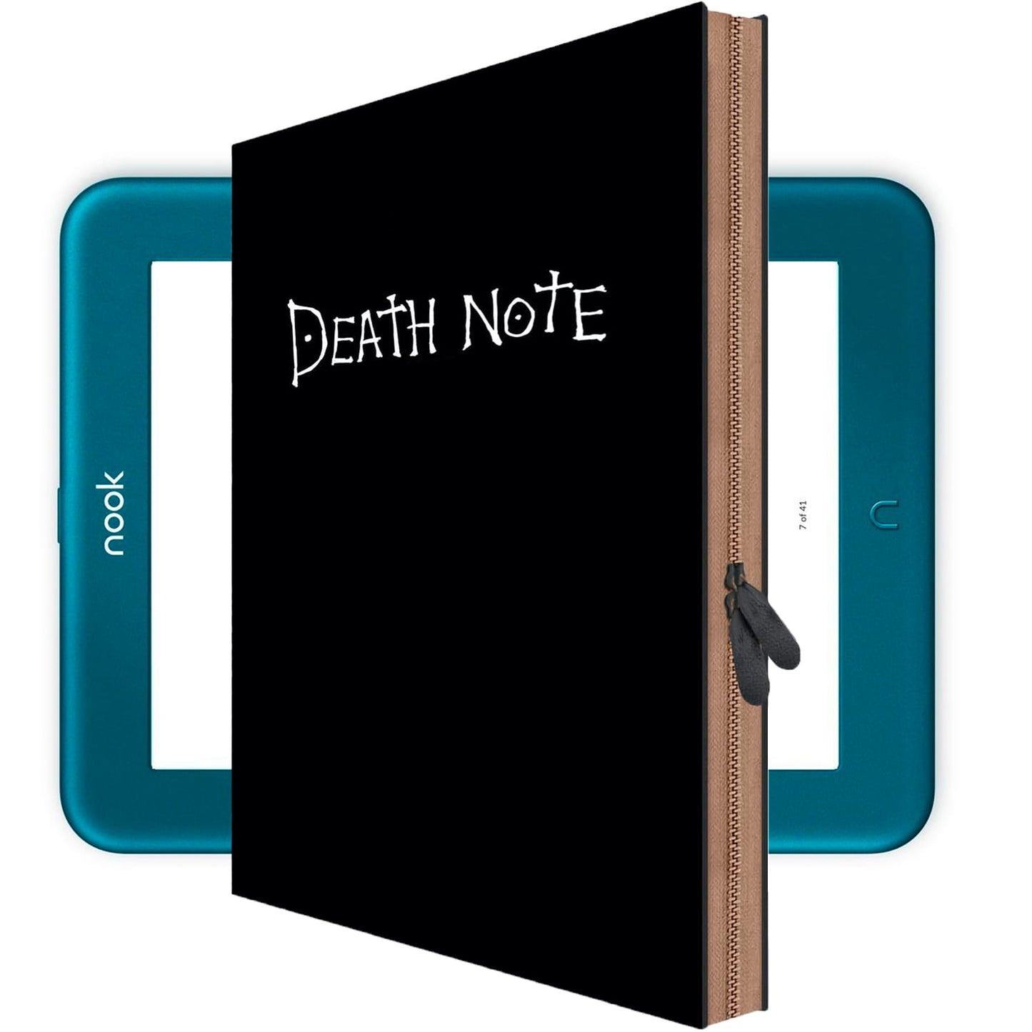 Nook GlowLight 4 4e Plus Case DEATH NOTE Book Cover